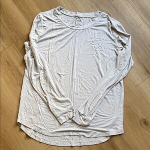 Kyte BABY Women's Soft Gray Long Sleeve Top